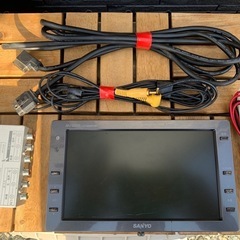 【受け渡し先決定】サンヨー車載用テレビモニター8インチワイドの画像