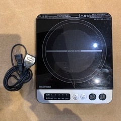 アイリスオーヤマ IHコンロ IHK-T36-B  ブラック 