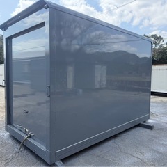 ✨️人気シャッター✨️ No.900 アルミバン 2t 車  アルミ 箱 バイク 倉庫 トラック コンテナ 米 保管庫 物置 DIYの画像