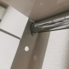 壁面 収納 棚 つっぱり 突っ張りラックの画像
