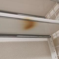 壁面 収納 棚 つっぱり 突っ張りラックの画像