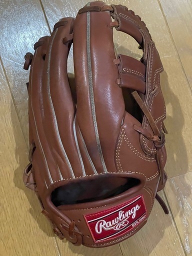 硬式 グローブ Rawlings ローリングス 使用少なめ グラブメンテナンスセット付き 右投げ用 硬式野球