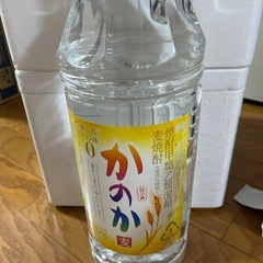 ★ラスト1本【麦焼酎かのか】大容量4リットルボトル1本