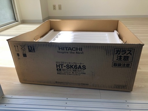 日立　IHコンロ　HT-SK6AS