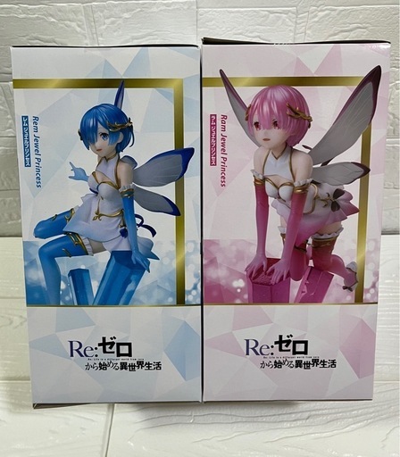 Re:ゼロ ジュエルプリンセス ラム 3体セット ラウンドワン限定 リゼロ