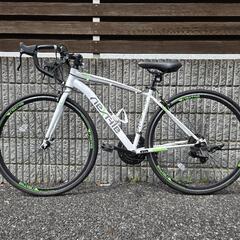 【受け渡し者決定】　前後ライト付き　ロードバイク　