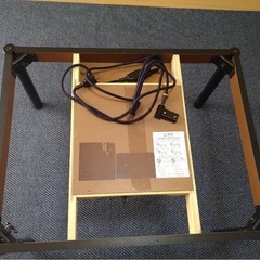 ⭐️譲渡者決定⭐️　テーブル(こたつ機能付き)の画像