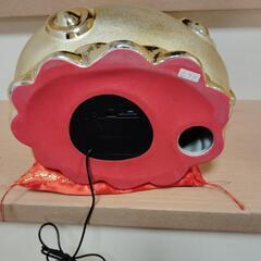 ゴールド貯金箱　置物　オブジェの画像
