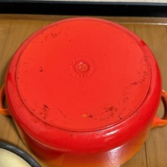 ル・クルーゼ ココット ロンド
 オレンジ 26cm 両手鍋の画像