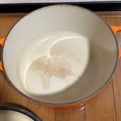 ル・クルーゼ ココット ロンド
 オレンジ 26cm 両手鍋の画像