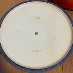 ル・クルーゼ ココット ロンド
 オレンジ 26cm 両手鍋の画像