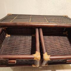 アジアン雑貨　家具　竹の画像