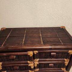 アジアン雑貨　家具　竹の画像