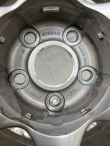 ３４ＧＴＲ 純正ホイール Ｒ３４ ２本セット 18インチ 9Ｊ プラス30