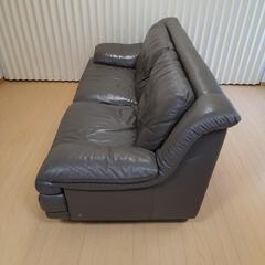 定価1,300,000円 natuzzi Italy 3人掛け 総皮革 ソファ の画像