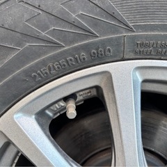 冬タイヤ ホイールセット4本の画像