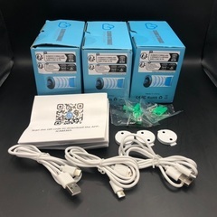 【104】新品3台 YIIYRY 1080P デスクトップWi-Fi スマートセキュリティカメラの画像