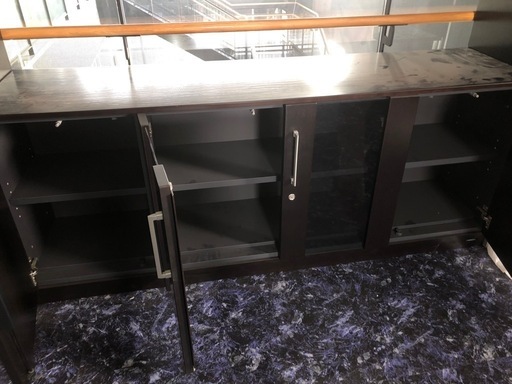 GY0330 オカムラ　マスターラインⅡ 3点セット　役員用棚　キャビネット