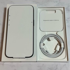 【新品未使用】Apple iPhone 15 ブラック 本体 128GB simフリーの画像