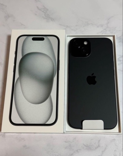 【新品未使用】Apple iPhone 15 ブラック 本体 128GB simフリー