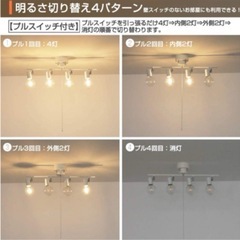 決まりました。照明の画像