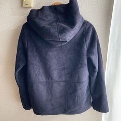 ニコアンド　フェイクムートンコートの画像