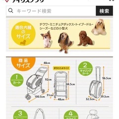 ペットカートの画像