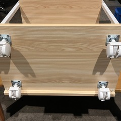 極美品/デスク下収納ワゴン(キャスター付き)の画像
