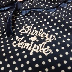ShirleyTemple  130㌢ ドット柄ブラウスの画像
