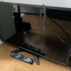 壊れてます！液晶32型TV(画面破損)の画像