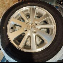 エブリイワゴン　165/60R14 新車取外し　タイヤホイールセットの画像