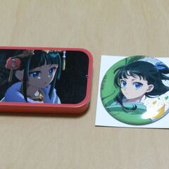 『薬屋のひとりごと展』限定　猫猫 ミントタブレット、グリッター缶...