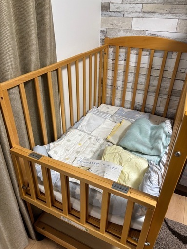KATOJI ヤマサキ ベビーベット Combi miniベビーふとん　セット