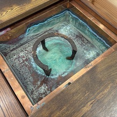 囲炉裏付きローテーブル アンティーク