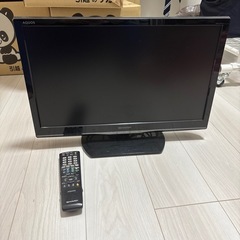【SHARP】22型テレビ
