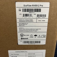 EcoFlow ZMR620-B-JP EcoFlow RIVER 2 Pro 
の画像