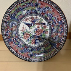 大皿　レトロ品　保管品の画像