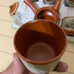 急須　湯呑みセットの画像