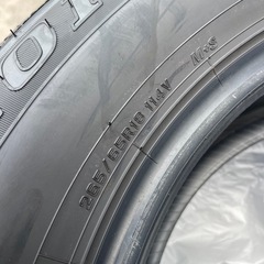 
夏用タイヤ グラントレック AT23 新車外し４本セット265/65R18 114Vの画像