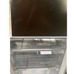 アイリスオーヤマ　冷蔵庫　ブラックの画像