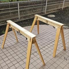 
BURRO BRAND 2脚セット テーブル バローブランド 組み立て式 作業台 脚の画像