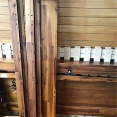 ⭐️確定しました⭐️ダブルベット用【美品ベットフレーム】の画像