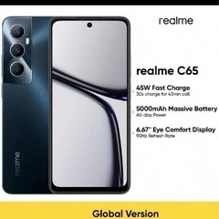 スマートフォン本体 Realme C65 8+256GB Realme C65 DUAL SIM 256GB ROM + 8GB RAM (GSM ONLY | NO CDMA