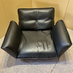 【大幅値下げ❗️】リクライニング　ソファ　ブラック