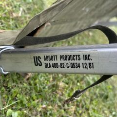 米軍　折りたたみベットの画像