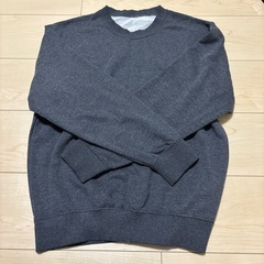 UNIQLO ダークグレー スウェットセット Sサイズの画像