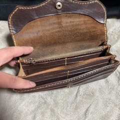 SAAD 長財布 本革の画像