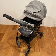 Pigeon ピジョン　ベビーカー　グレーの画像