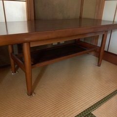 昭和 レトロ 和室　ローテーブル 古家具 ヴィンテージ テレビ台 テレビボード の画像