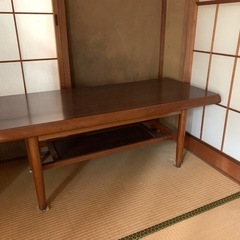昭和 レトロ 和室　ローテーブル 古家具 ヴィンテージ テレビ台...